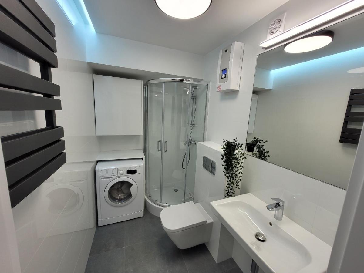 什切青Sloneczny Apartament Przy Filharmonii, Walach Chrobrego公寓 外观 照片