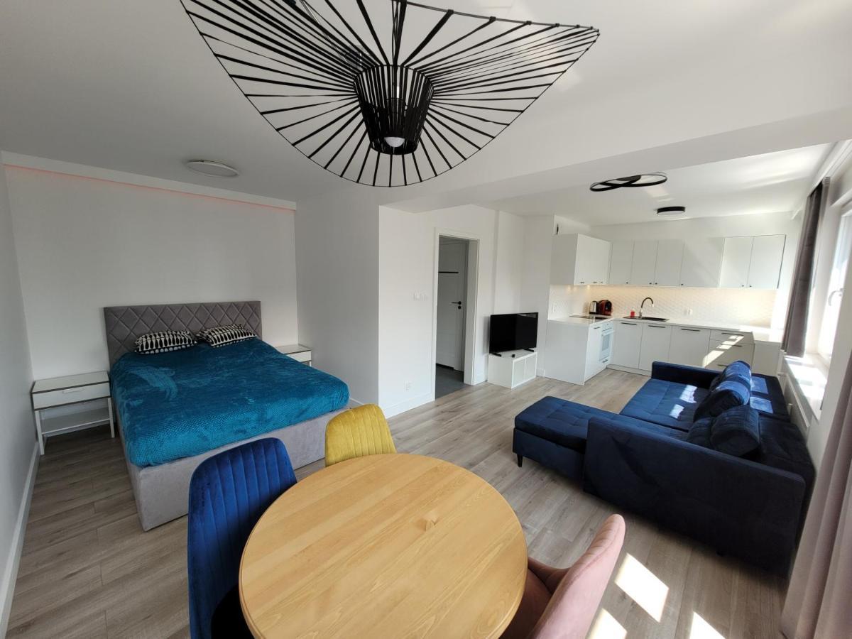 什切青Sloneczny Apartament Przy Filharmonii, Walach Chrobrego公寓 外观 照片