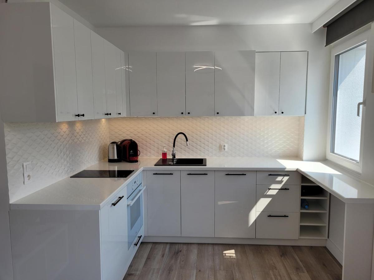 什切青Sloneczny Apartament Przy Filharmonii, Walach Chrobrego公寓 外观 照片